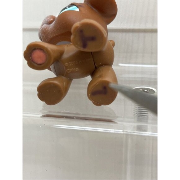 Littlest Pet Shop Boxer #83 Brown White Dog Hasbro 2005 LPS - Picture 7 of 10